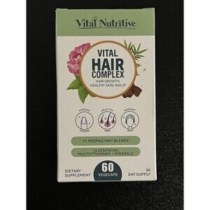Vital Nutritive Vital Hair Complex 60 Veg Capsules